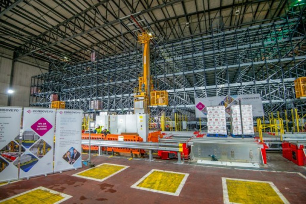 AB InBev opens robo-warehouse in Wales