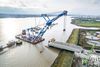 360-tonne bridge deployed in Tilbury2 construction