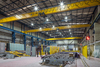 Glass manufacturer upgrades high bay lighting