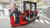 Trolley transport re-thought for more agile driving