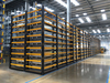 Anti-topple products for stacked storage areas