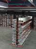 Space-saving rolling rack launches